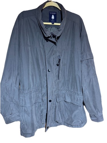 Roundtree & Yorke Outdoor Coat Gray water resistant jacket - Picture 5 of 5