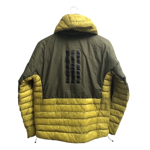 ADIDAS DOWN PUFFER TERREX MYSHELTER - Jacke Ski Camp Schnee gelb packbar - Bild 16 von 16