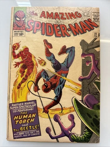 Amazing Spider-Man #21 (1965, Marvel Comics) VG+ Missing Pinup