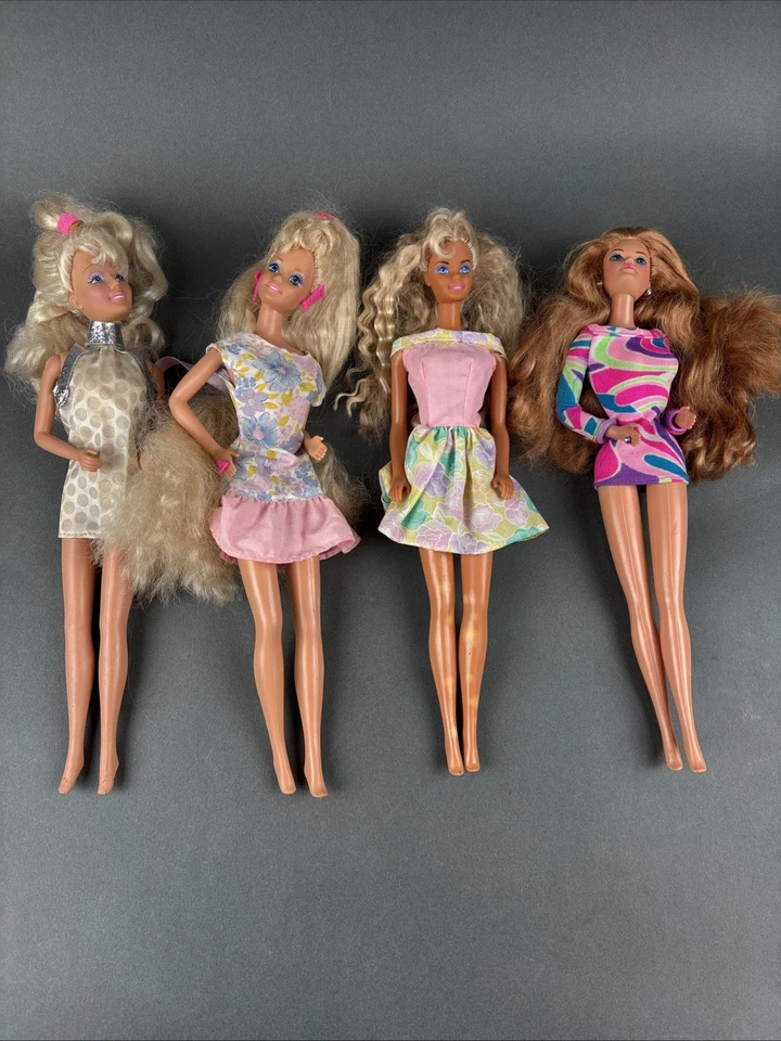 复古 批量 41 件 芭比娃娃、肯和朋友衣服 最多来自 80-90 年代 — 第 3/4 张图片