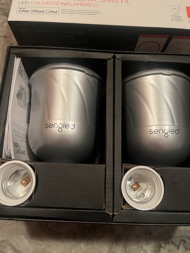 Sengled Pulse Wireless Light Bulb Speaker 2-Pack (Model C01-BR30) - Picture 3 of 5