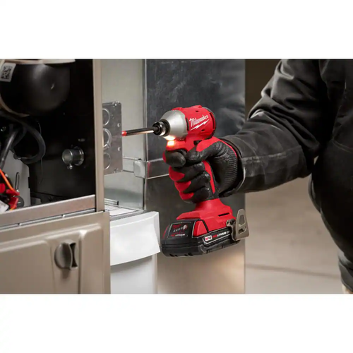 M18 18V Lithium-Ion Brushless Cordless 1/4 In. Compact Impact Driver (Tool Only) - Picture 8 of 12