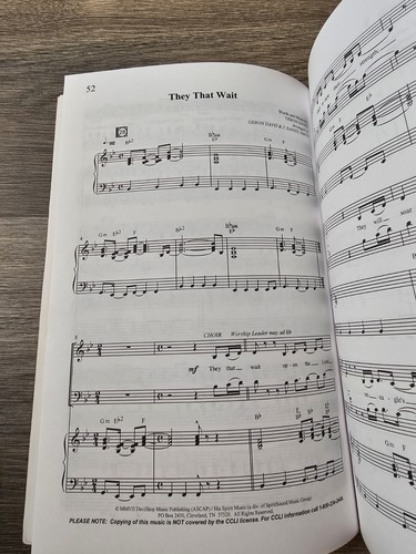Geron Davis He Is Great Choral Book Musical Notes 10 Songs - Picture 5 of 6