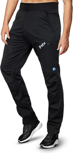 Herren Fahrradhose Männer Thermo Fleece Winter Sportbekleidung Hose Pants UK - Bild 2 von 5