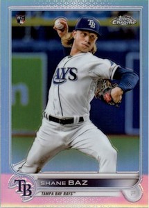 2022 Topps Chrome Refractors #201 Shane Baz - BB
