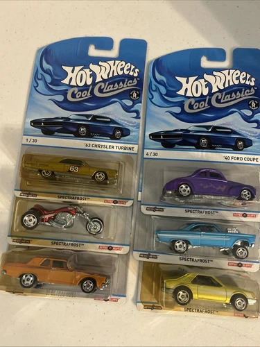 Hot Wheels Cool Classics Lot Of 6 (1-6)