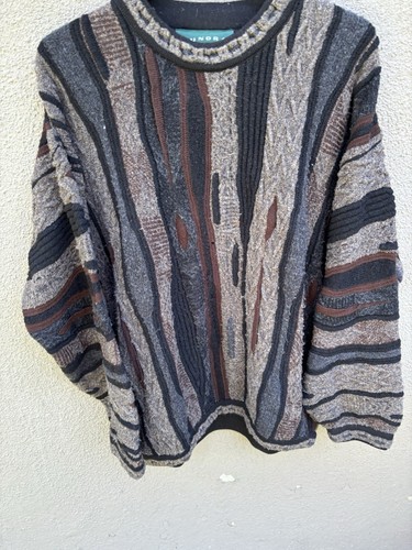 Vintage Tundra Sweater Size Large Coogi Style - Picture 6 of 11