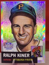 2001 Topps Archives Reserve #40 Ralph Kiner Refractor Pittsburgh Pirates