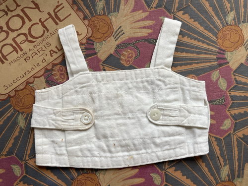 Lot de Brassières Bébé premier âge début XX ème en coton brodé - Picture 7 of 8