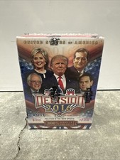 New Sealed 2016 Decision Political Trading Cards Blaster Box Trump Clinton Cruz