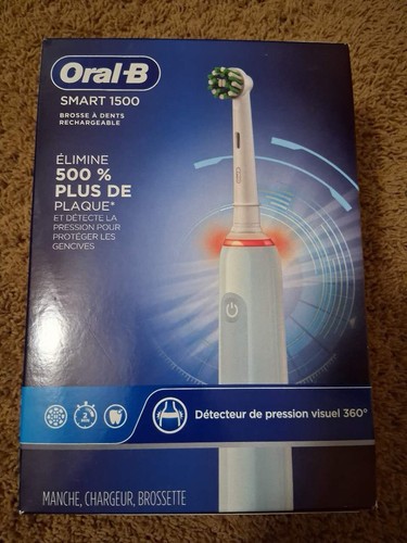 Oral-B Smart 1500 Electric Power Rechargeable Toothbrush