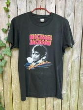 Vintage Michael Jackson Thriller Screen Stars S T Shirt All Cotton USA Made 80s
