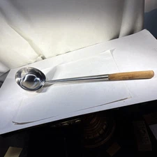 Large commercial grade stainless steel ladle