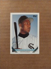 1993 Topps Bo Jackson 400 Chicago White Sox