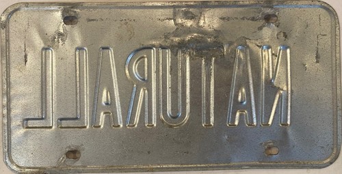 Vanity NATURE ALL NATURAL license plate Environmentalist Wildlife Wilderness NY - Picture 4 of 7