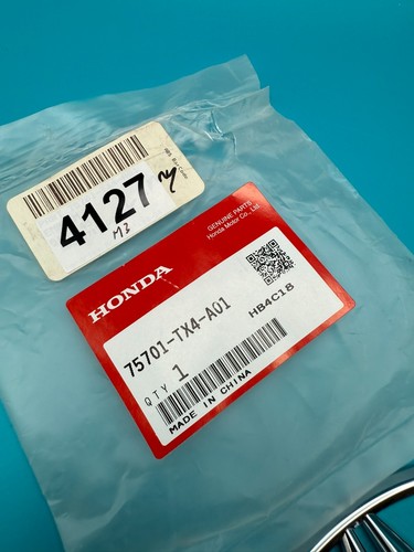 OEM 2013 - 2018 Acura RDX Rear Hatch Emblem Badge Logo Chrome 75701-TX4-A01 - Picture 4 of 6