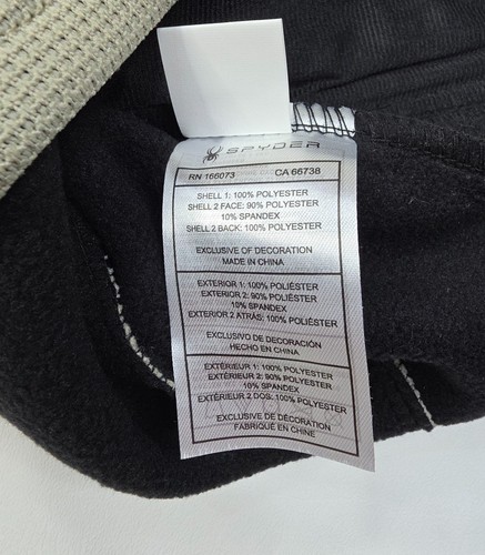 Spyder Jugend Jungen Full-Zip Pullover Fleecejacke Größe Large - Bild 9 von 11