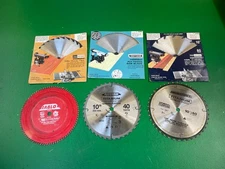 Blade Bundle 10" Blades Table Saw Craftsman Kromedge + Diablo + Titanium Carbide