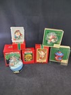 Hallmark Keepsake Christmas Ornaments 80's Lot Of 6 (See Notes For Details)