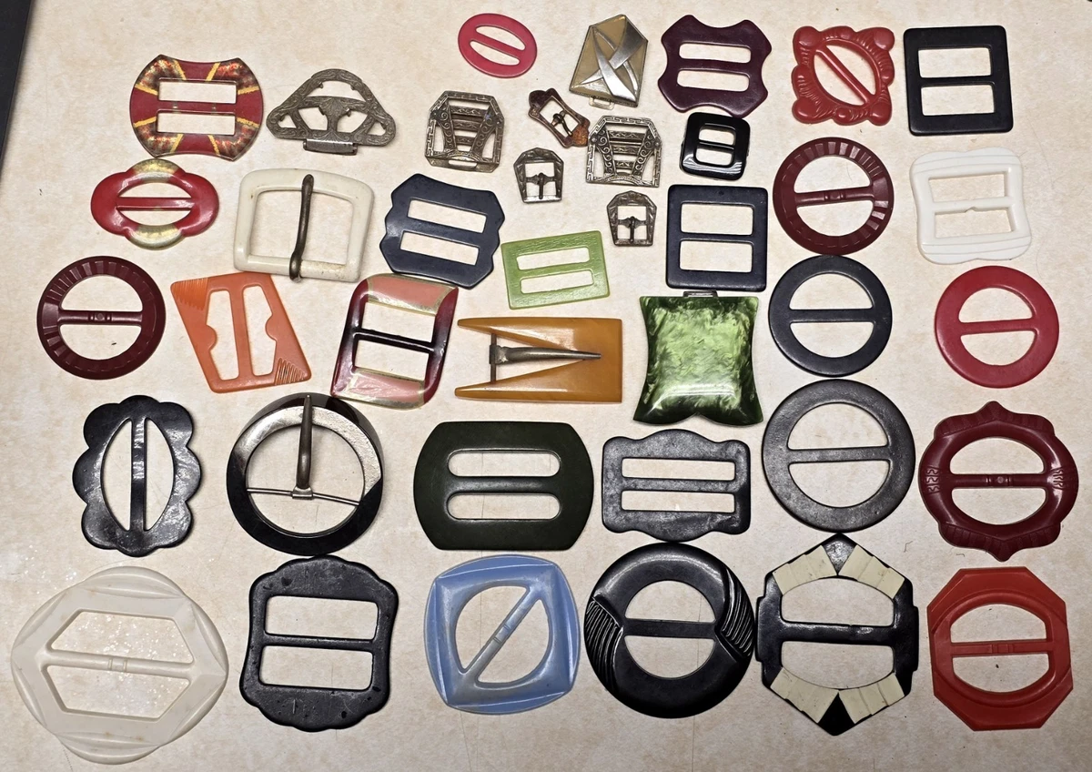 Plastic Vintage Belt Buckles for sale | eBay display picture 3