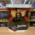Vintage 1991 Happy Holidays Special Edition Barbie Doll Mattel #1871 Velvet NEW!
