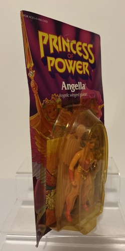 SHE-RA Princess of Power VINTAGE Mattel 1984 ANGELLA Figur Box beschädigt unpunch - Bild 2 von 5