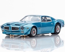 AFX Mega-G 1970 Pontiac Firebird Formula 400 Blue Metallic HO Slot Car 22123