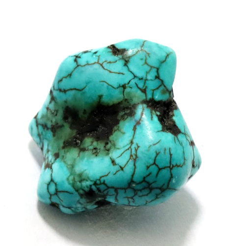 Blue Turquoise 55.45 Ct Natural Rough GGI Certified Loose Gemstone - Picture 5 of 7