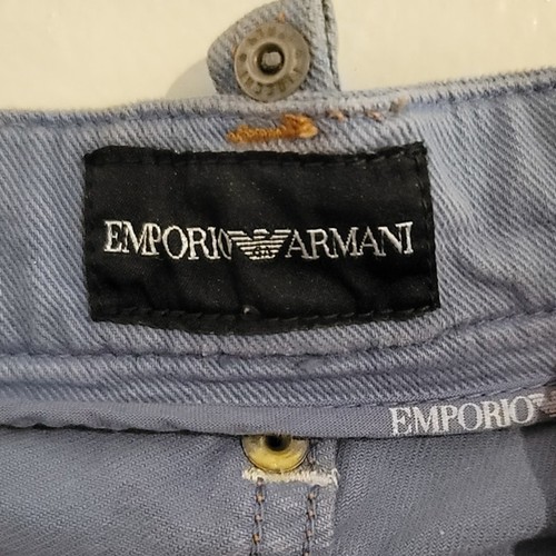 Pantalones de mezclilla para hombre Emporio Armani Simin T Spa azul 31x30,5 - Imagen 3 de 11
