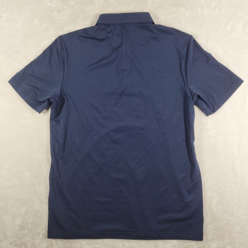 Adidas Ultimate 365 Polo Shirt Men's Medium Navy Blue Golf Sample Active NWT - Picture 4 of 8