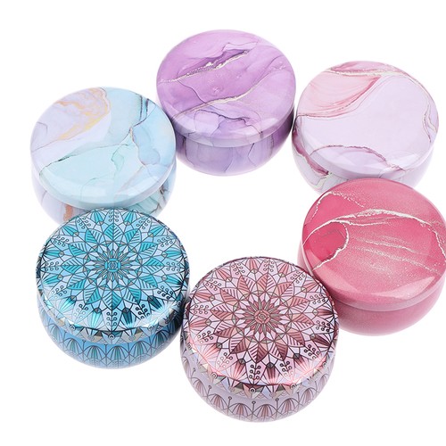 Candle Tin Jars DIY Candle Making kit Holder Storage Case For Dry Spices Swe _fe - Picture 7 of 18