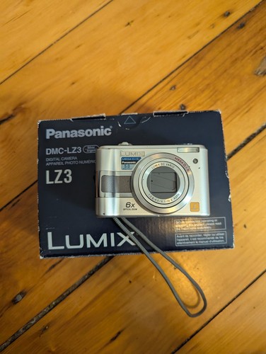Panasonic Lumix DMC-LZ3 Digital Camera | 5.0 MP Tested & Working With Box