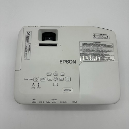 Epson VS335W WXGA 3 LCD-Projektor getestet und funktionsfähig 56 Lampenstunden - ohne Fernbedienung - Bild 7 von 14