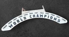Green Bay Packers World Champions Huge Arch Crown Lambeau Field Stadium Used