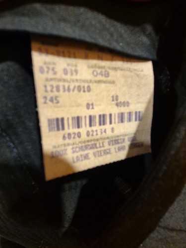 Hugo Boss Men's Suit Black Wool TUXEDO, Jacket: 48eu, Pants: 48eu - Picture 10 of 11