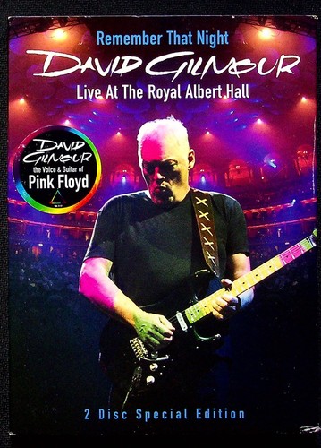 David Gilmour Remember That Night (Live At The Royal Albert Hall) DVD