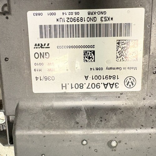 VW PASSAT B7 362 3AA907801H Control Unit 2012 16035690 2014 - Picture 2 of 6