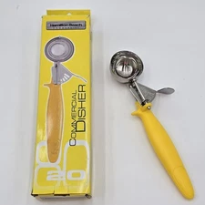 Hamilton Beach Commercial Disher #20 – 1.7oz 52ml Stainless Steel Serving Scoop
