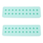  2 Count Silicone Freezer Moulds Novelty Ice Cube Trays Ball Maker