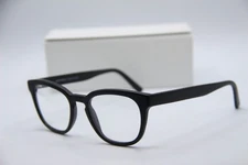 NEW ANDY WOLF 4605 COL.01 MATTE BLACK AUTHENTIC DESIGNER EYEGLASSES W/CASE 50-19