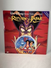 Walt Disney Aladdin 2: The Return of Jafar Laserdisc 1994 Jason Alexander RARE