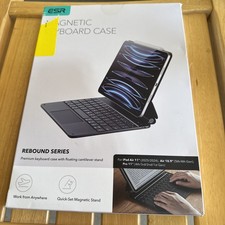ESR IPad Air 11  Case With Keyboard M3/M2 2025/2024 Pro/Air 5th/4th Gen Black