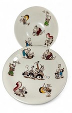 VTG Johnson Bros. England Playtime  Bowl  Plate 1970's