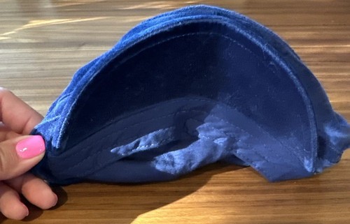 Gymboree Celebraciones Familiares NEWSBOY SOMBRERO GORRA Azul Terciopelo 6-8 Navidad Janucá - Imagen 7 de 10