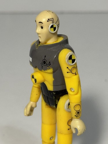"Figura de acción Mattel Hot Wheels Crash Test Dummies Crunch 2003 4,5""" - Imagen 3 de 11