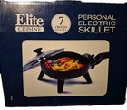 ELITE CUISINE PERSONAL 7" ELECTRIC  SKILLET NIB