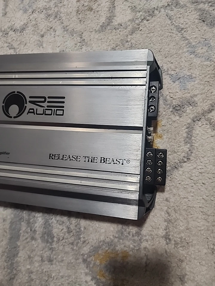 RE Audio Amplifier DTS-500.4 4 CHANNEL HIGH POWER MOSFET AMPLIFIER  - Image 3 of 4