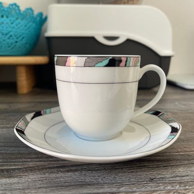 Retro Espresso/Kaffee Tassen set Porzellan 