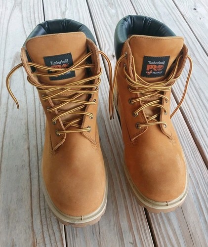 Timberland Pro Steel Toe Waterproof Work Boots Mens Size 11 Worn Once - Picture 3 of 7