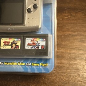 Brand New - Neo Geo Pocket Color Arcade Console W 6 Games Blister Pack - Sealed
